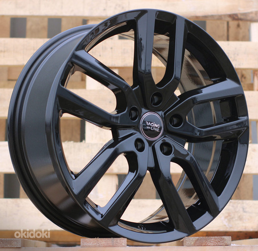R16x6.5  5X108  ET  42  67.1  B5883  Black (BL)  For RACIN  (R)