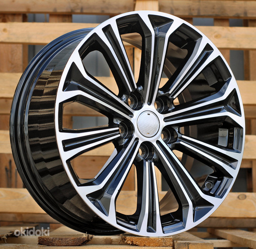 R15x6  5X100  ET  45  54.1  B5845  Black Polished (MB)  For TOYOT  (K4)