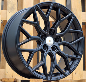 R18x8  5X100  ET  38  67.1  B5812  Black Half Matt (BLHM)  For RACIN  (R)  (Style Vossen) (1 foto / 1)