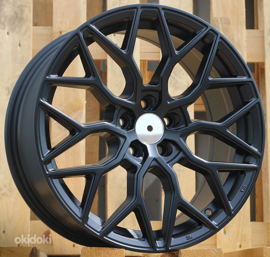 R17x7.5  5X112  ET  40  66.5  B5812  Black (BL)  For RACIN  (P)  (Style Vossen)