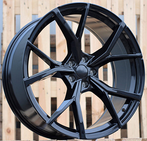 R18x7.5  5X112  ET  45  57.1  B5801  (FBX256)  Black (BL)  For VW  (K8+K7+Z7)  (HYBRID FORGED) (1 foto / 1)