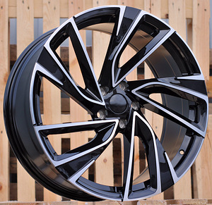R18x7.5  5X112  ET  45  57.1  B5772  (FBX260)  Black Polished (MB)  For VW  (Z6+Z4+M)  (HYBRID FORGED) (1 foto / 1)