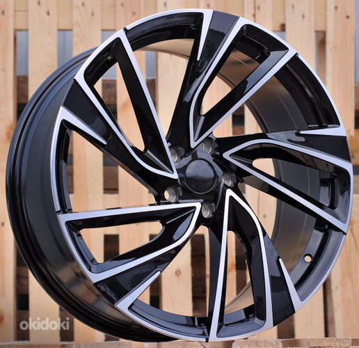 R18x7.5  5X112  ET  45  57.1  B5772  (FBX260)  Black Polished (MB)  For VW  (Z6+Z4+M)  (HYBRID FORGED)