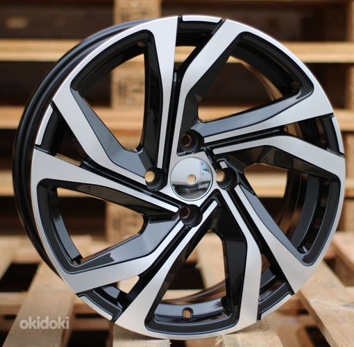 R14x6  4X100  ET  40  60.1  B5762  Black Polished (MB)  For RACIN