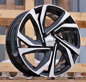 R16x6.5  4X100  ET  37  60.1  B5762  Black Polished (MB)  For RENAU  (P+M) (1 foto / 1)