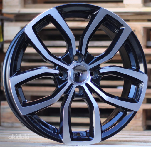 R16x6.5  4X100  ET  38  60.1  B5711  Black Polished (MB)  For RENAU  (L3)