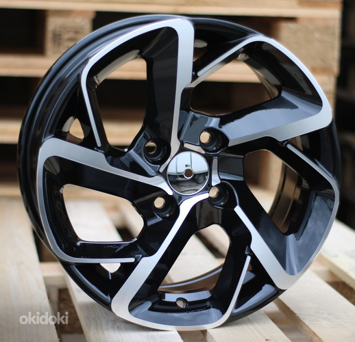 R16x7  4X108  ET  25  65.1  B5714  Black Polished (MB)  For CITRO  (K4)