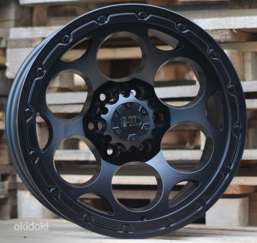 R17x9  6X139.7  ET  M10  110.1  B5748  Black Half Matt (BLHM)  For 4X4  (L4)