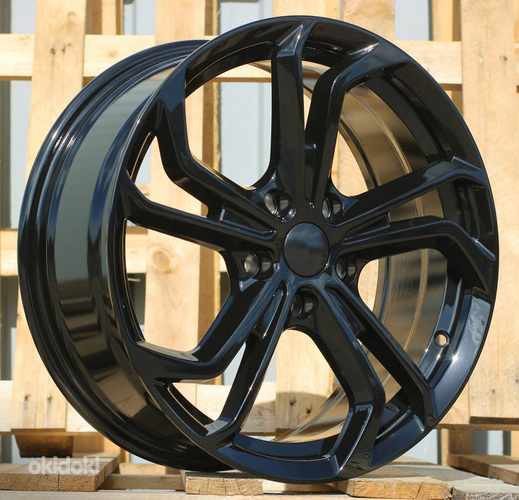 R18x8  5X112  ET  45  57.1  B5620  (BY1525)  Black (BL)  For VW  (Z2)