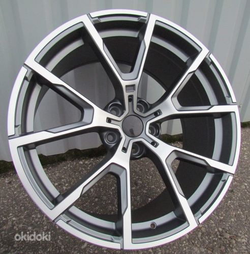 R19x9  5X120  ET  38  72.6  B5601  Grey Polished Half Matt (MGHM)  For BMW  (K2)  ((AKC 90 Eur))