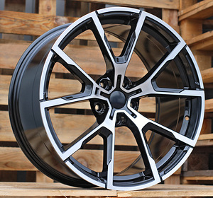 R19x9  5X112  ET  40  66.6  B5601  Black Polished+Powder Coating (MBPC)  For BMW (1 foto / 1)