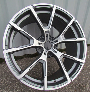R20x10  5X112  ET  40  66.6  B5601  Grey Polished Half Matt (MGHM)  For BMW  (K2)  (Rear+Front) (1 foto / 1)