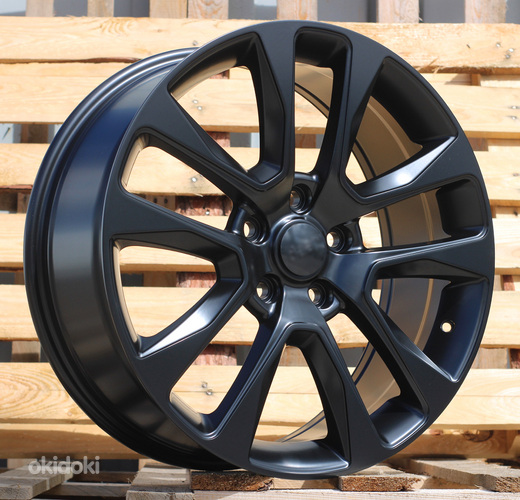 R20x8  5X127  ET  56  71.5  B5536  Black Half Matt (BLHM)  For JEEP  (K4)