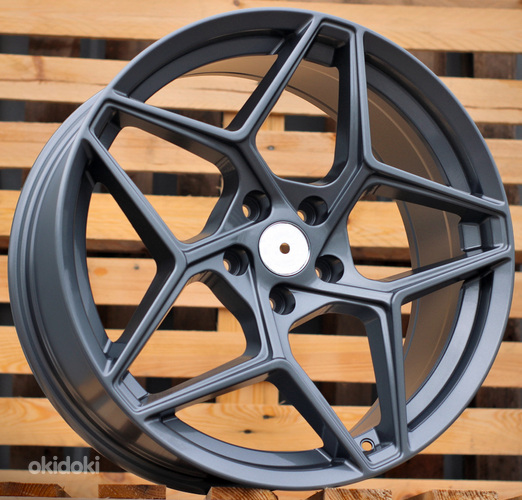 R19x8.5  5X112  ET  35  66.5  B5540  Gun Metal (GM)  For RACIN  (K4)  ((AKC 100 Eur))