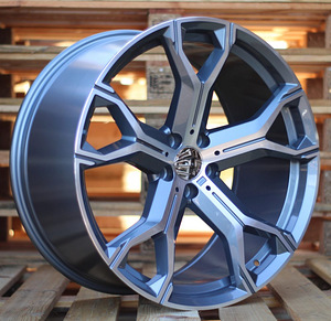 R20x10.5  5X112  ET  40  66.6  B5498  Grey Polished+Powder Coating (MGPC)  For BMW  (P+K4)  ((AKC 130 Eur) FRONT+REAR) (1 foto / 1)