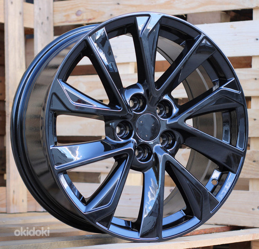 R17x7  5X114.3  ET  40  60.1  B5463  (IN5501)  Black (BL)  For TOYOT  (Z5)