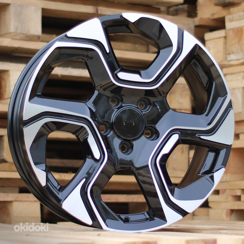 R18x7  5X114.3  ET  45  64.1  B5389  Black Polished (MB)  For HOND  (K4)
