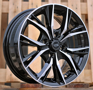 R14x6  4X100  ET  40  60.1  B5400  Black Polished (MB)  For RACIN  (R) (1 foto / 1)