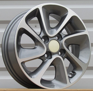R14x5  4X100  ET  41  54.1  B5387  Grey Polished (MG)  For HYUND  (L3) (1 foto / 1)