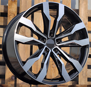 R20x9  5X112  ET  33  66.6  B5333  (A5590)  Black Polished (MB)  For VW  (P)  (TOUAREG) (1 foto / 1)