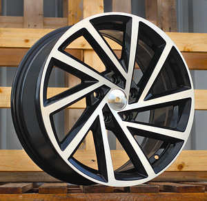 R17x7.5  5X112  ET  45  57.1  B5329  Black Polished (MB)  For VW  (K2) (1 foto / 1)