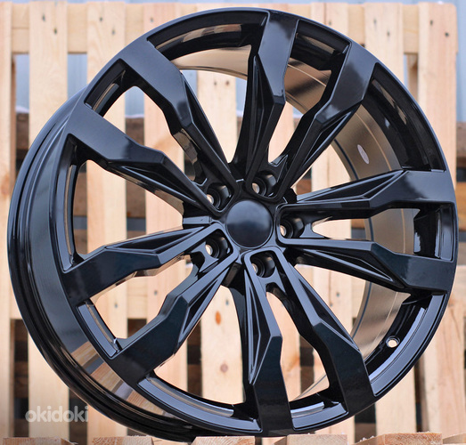 R20x8.5  5X112  ET  38  57.1  B5333  Black (BL)  For VW  (K2)