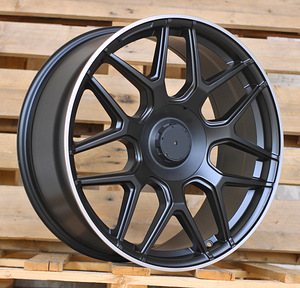 R20x8.5  5X130  ET  36  84.1  B5318  (QC1694)  Black Half Matt+Polished Lip (BLHMPL)  For MER (1 foto / 1)