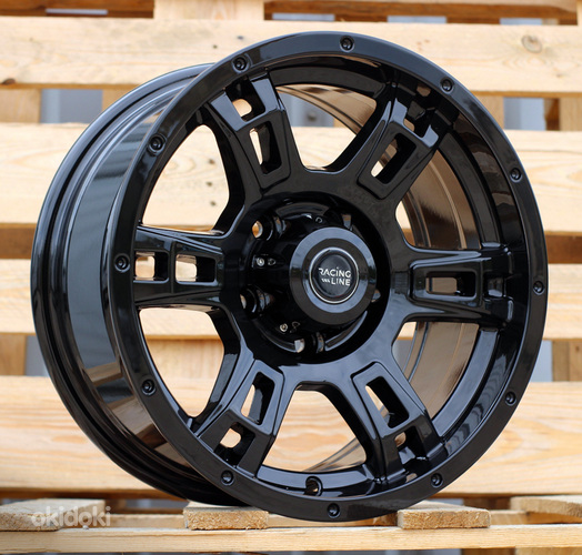 R15x7  5X114.3  ET  0  83.1  B5317  Black (BL)  For 4X4  (P)