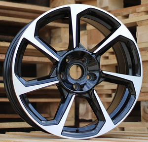 R20x8.5  5X112  ET  38  66.5  B5213  (YF7070)  Black Polished (MB)  For AUD  (Z5)  (HYBRID FORGED) (1 foto / 1)