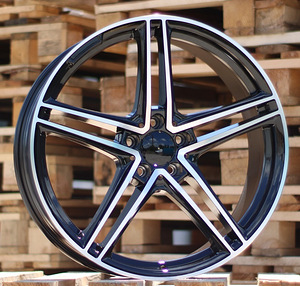 R19x9.5  5X112  ET  43  66.6  B5252  Black Polished (MB)  For MER  (K4)  ((AKC 105 Eur)) (1 foto / 1)