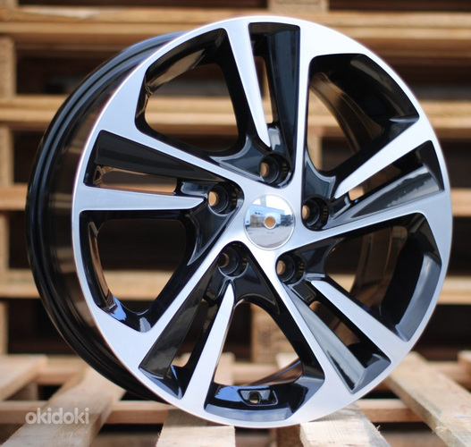 R18x7  5X114.3  ET  48  67.1  B5210  (IN5258)  Black Polished (MB)  For HYUND  (Z6)  (HYBRID FORGED)