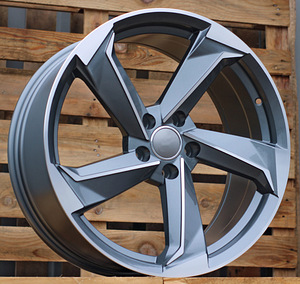 R18x8  5X112  ET  40  66.5  B5185  (IN5293)  Grey Polished (MG)  For AUD  (P1) (1 foto / 1)