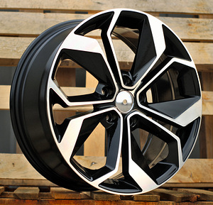 R15x6.5  5X114.3  ET  45  66.1  B5168  Black Polished (MB)  For RENAU  (D1) (1 foto / 1)