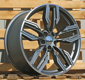 R20x10  5X112  ET  41  66.6  B5181  Grey Polished Half Matt (MGHM)  For BMW  (P)  (Rear+Front) (1 foto / 1)