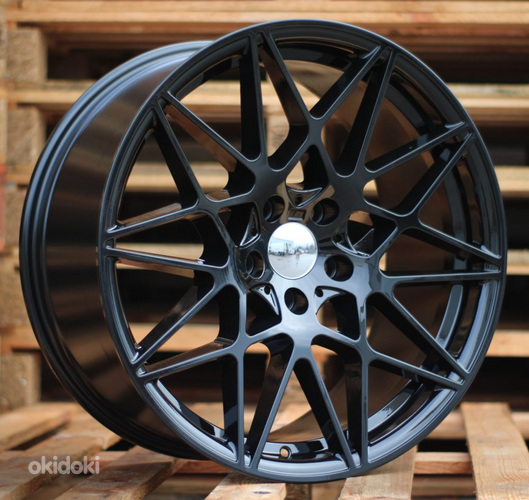 R20x8.5  5X120  ET  35  72.6  B5167  (IN0173)  Black (BL)  For BMW  (K7)  (Rear+Front)