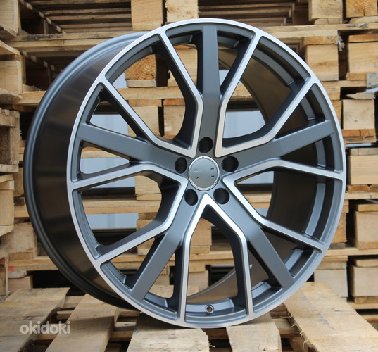R22x10  5X112  ET  21  66.5  B5131  (A5383)  Grey Half Matt+Powder Coating (MGHMPC)  For AUD  (P)
