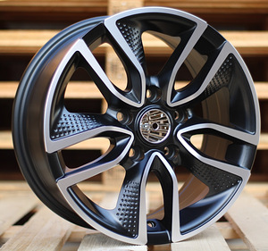 R15x6.5  5X112  ET  45  66.6  B5087  Black Polished Half Matt (MBHM)  For RACIN  (K4) (1 foto / 1)
