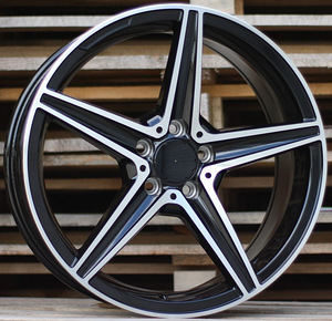 R18x8  5X112  ET  45  66.6  B5052  Black Polished (MB)  For MER  (K4+P) (1 foto / 1)