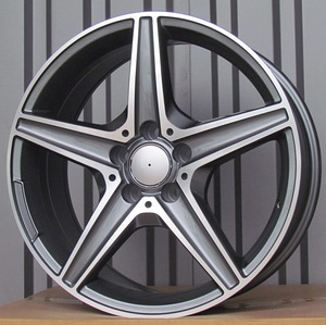 R18x8.5  5X112  ET  49  66.6  B5052  (LU1334)  Grey Polished (MG)  For MER  (P1)  ((AKC 90 Eur)) (1 foto / 1)