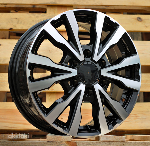 R16x6.5  6X130  ET  54  84.1  B3025  Black Polished (MB)  For MER  (Z7)  (HYBRID FORGED(max 1400kg))