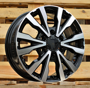 R16x6.5  6X125  ET  55  74.1  B3025  Black Polished (MB)  For IVECO  (Z7)  (HYBRID FORGED(max 1400kg)) (1 foto / 1)