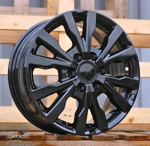 R16x6.5  6X120  ET  50  74.5  B3025  (BYF3025)  Black (BL)  For RACIN