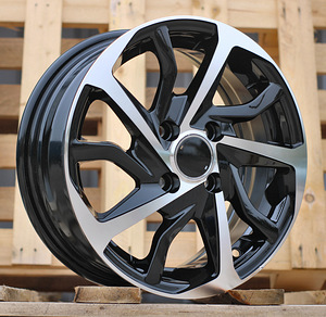 R14x5.5  4X100  ET  43  54.1  B2477  Black Polished (MB)  For TOYOT  (Z2) (1 foto / 1)