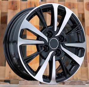 R14x5.5  4X100  ET  40  54.1  B1846  Black Polished (MB)  For TOYOT  (Z4) (1 foto / 1)