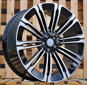 R19x8.5  5X108  ET  45  63.3  B1808  Black Polished (MB)  For LAND  (Z2) (1 foto / 1)