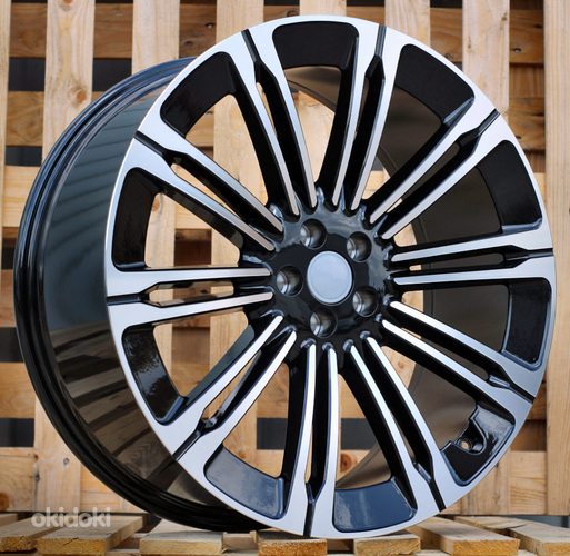 R19x8.5  5X108  ET  45  63.3  B1808  Black Polished (MB)  For LAND  (Z2)