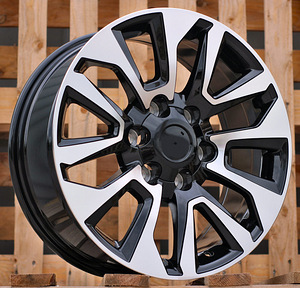 R16x7  6X139.7  ET  30  106.1  B1743  Black Polished (MB)  For TOYOT  (Z2) (1 foto / 1)