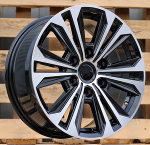R17x7.5  6X139.7  ET  25  106.1  B1689  Black Polished (MB)  For TOYOT  (K3) (1 foto / 1)