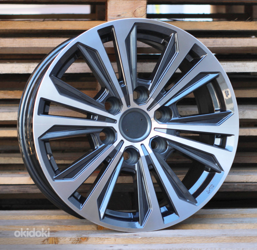 R17x7.5  6X139.7  ET  25  106.1  B1689  Grey Polished (MG)  For 4X4  (K3)  (TOYOTA)