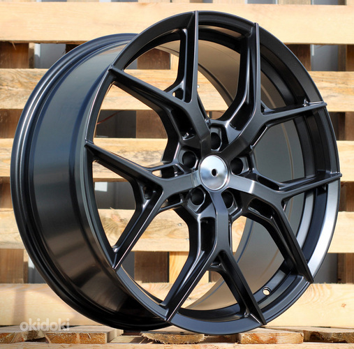 R20x8.5  5X108  ET  40  63.3  B1696  Black Half Matt (BLHM)  For RACIN  (P)